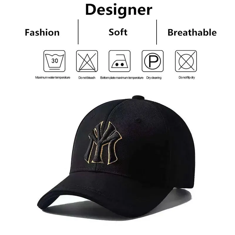 Adjustable Baseball Hat Embroidered Letters