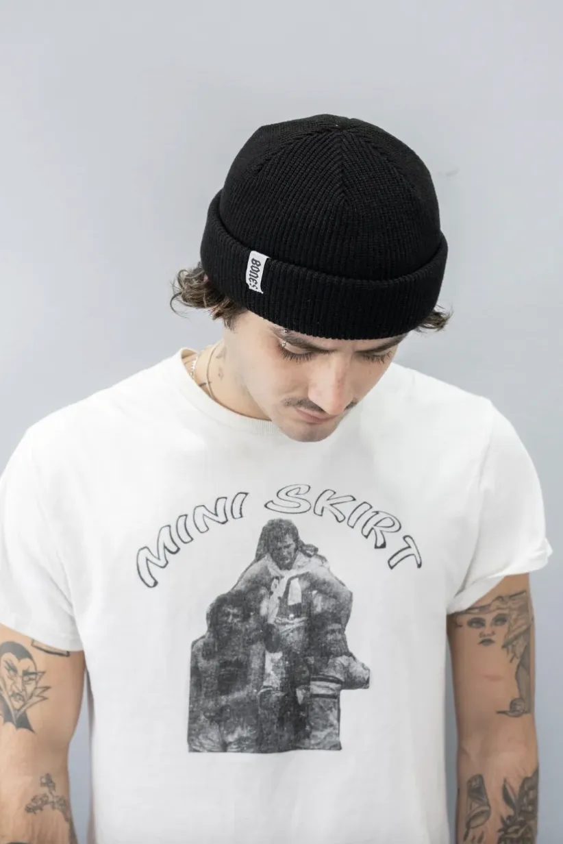 BILLY BONES CLUB LOW KEY DOCKER BEANIE - BLACK