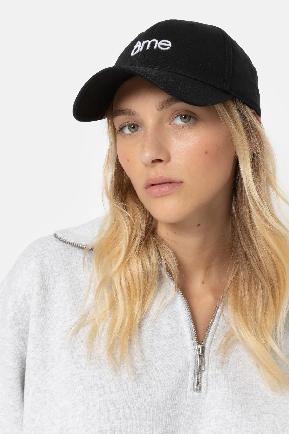 Brooklyn Cap | Black with white logo