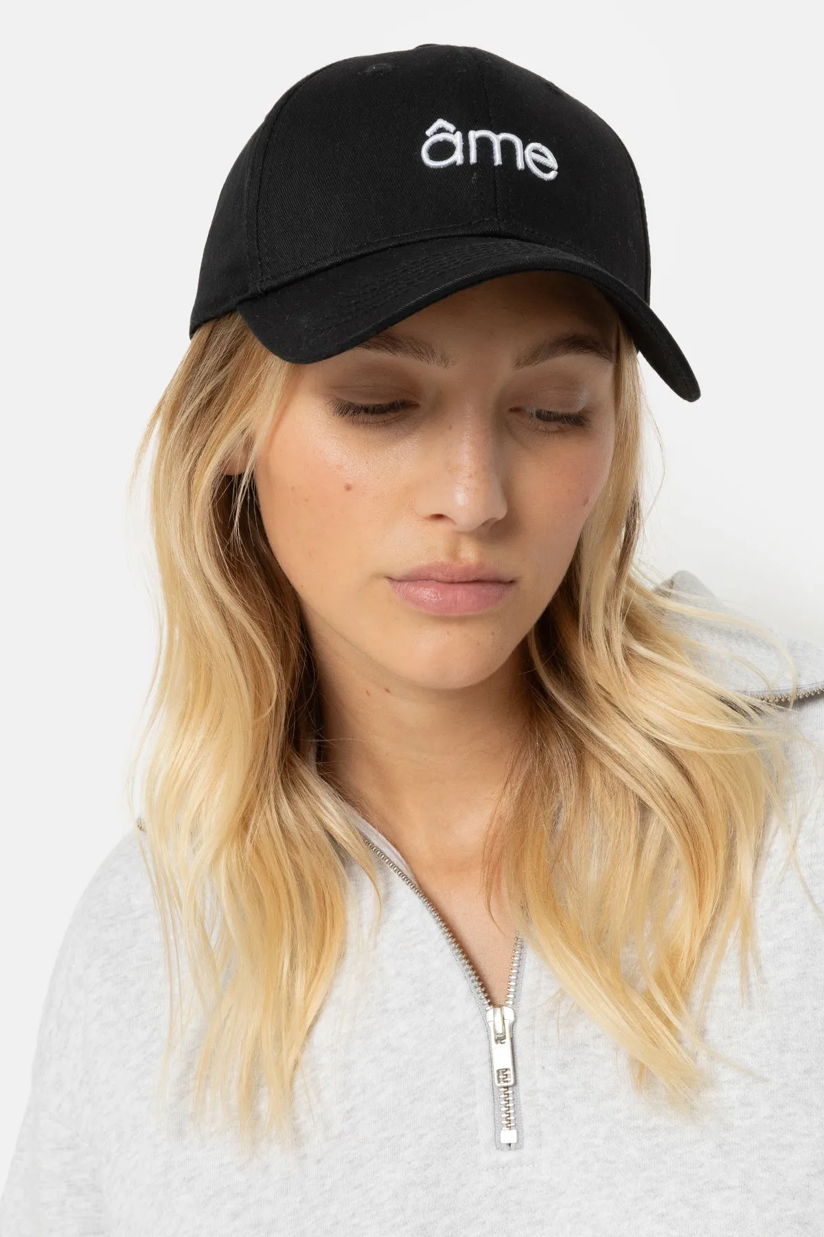 Brooklyn Cap | Black with white logo