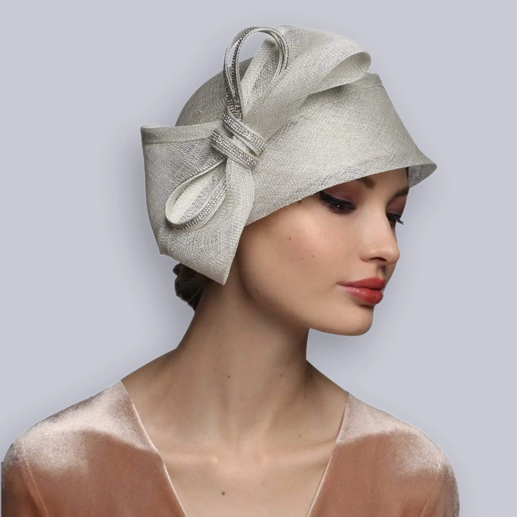 Charming Cloche Hat Derby Church Wedding Headwear