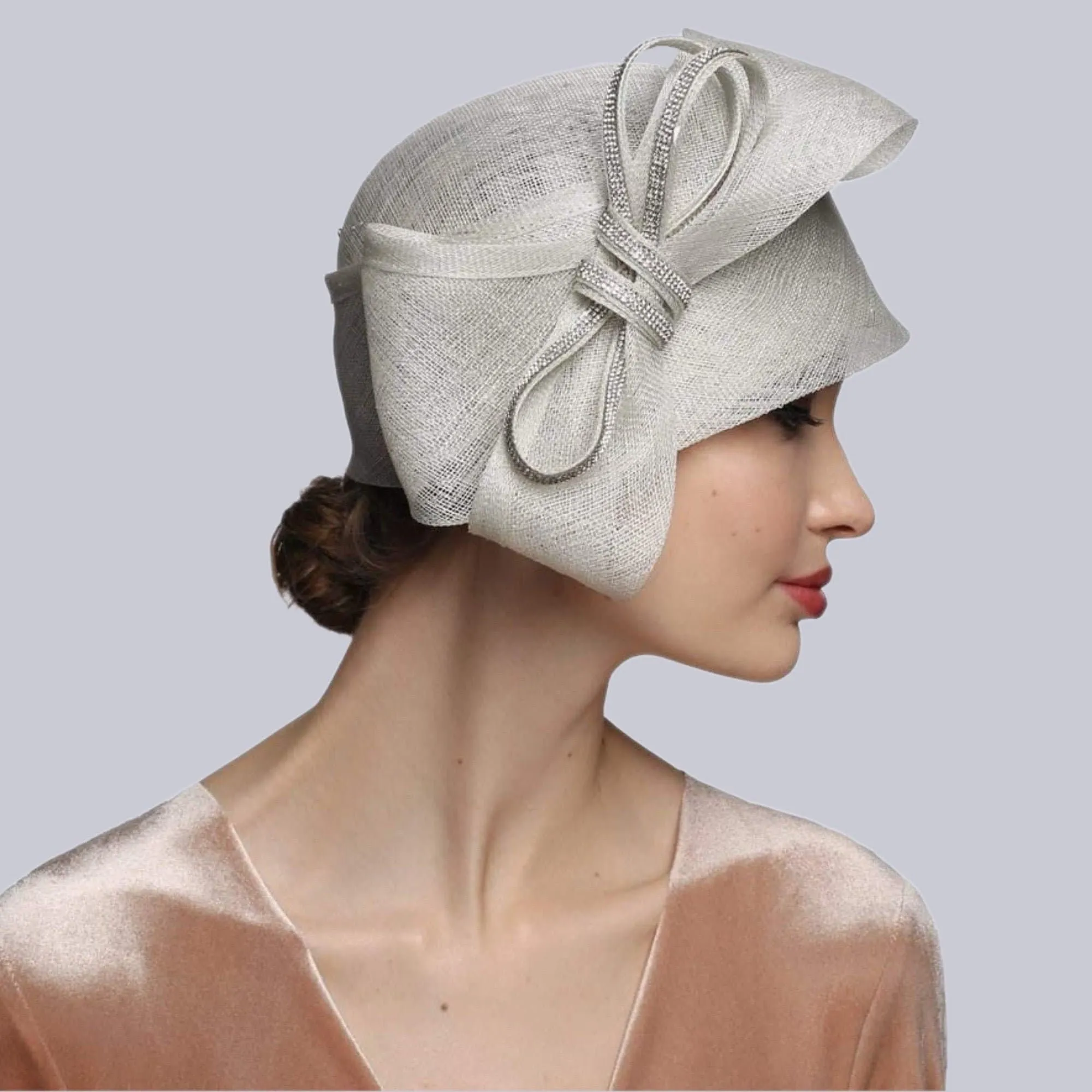 Charming Cloche Hat Derby Church Wedding Headwear