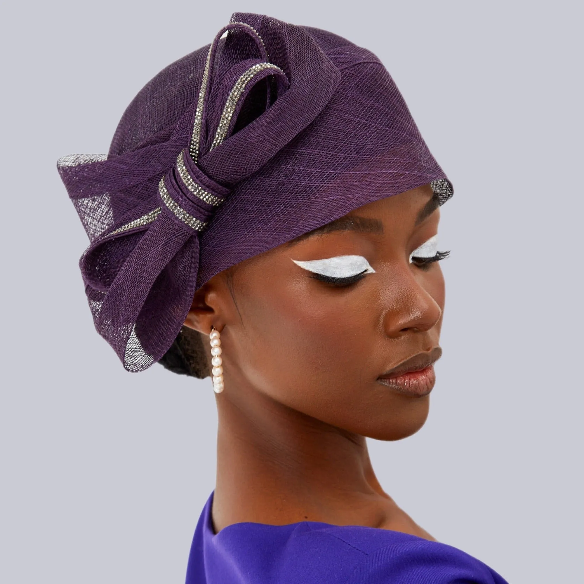 Charming Cloche Hat Derby Church Wedding Headwear