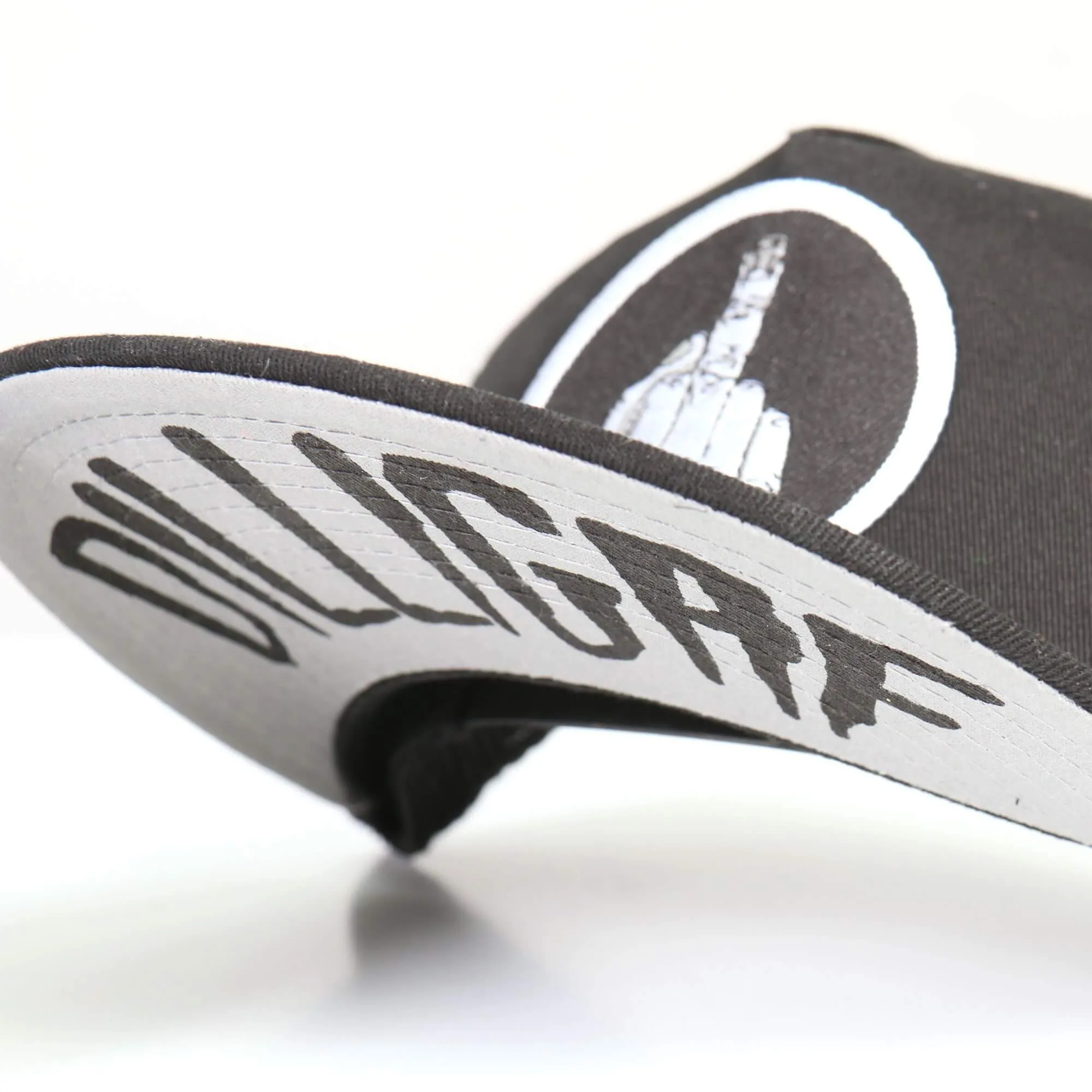 DILLIGAF Middle Finger Snap Back Baseball Cap