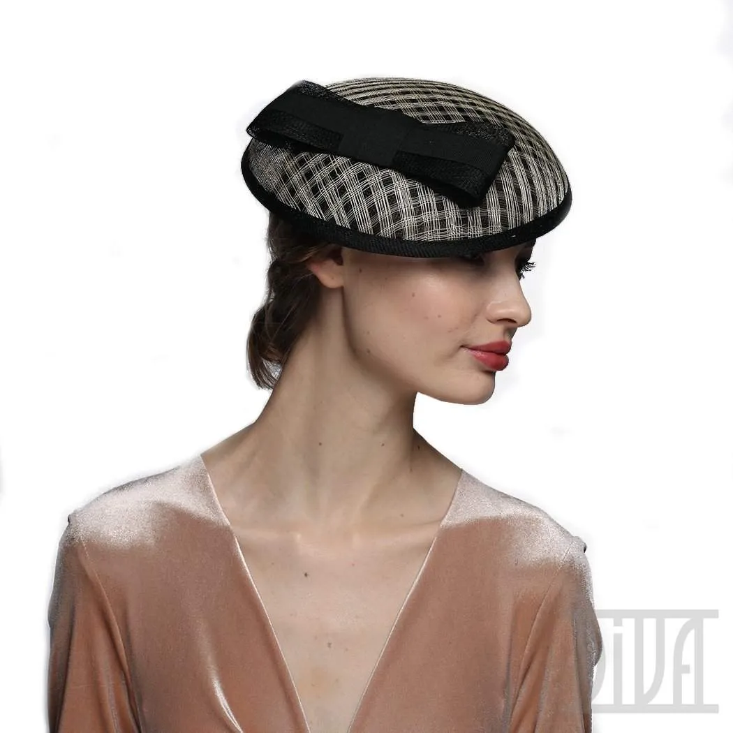 Fascinator Hat with Bow Elegant Derby Headwear