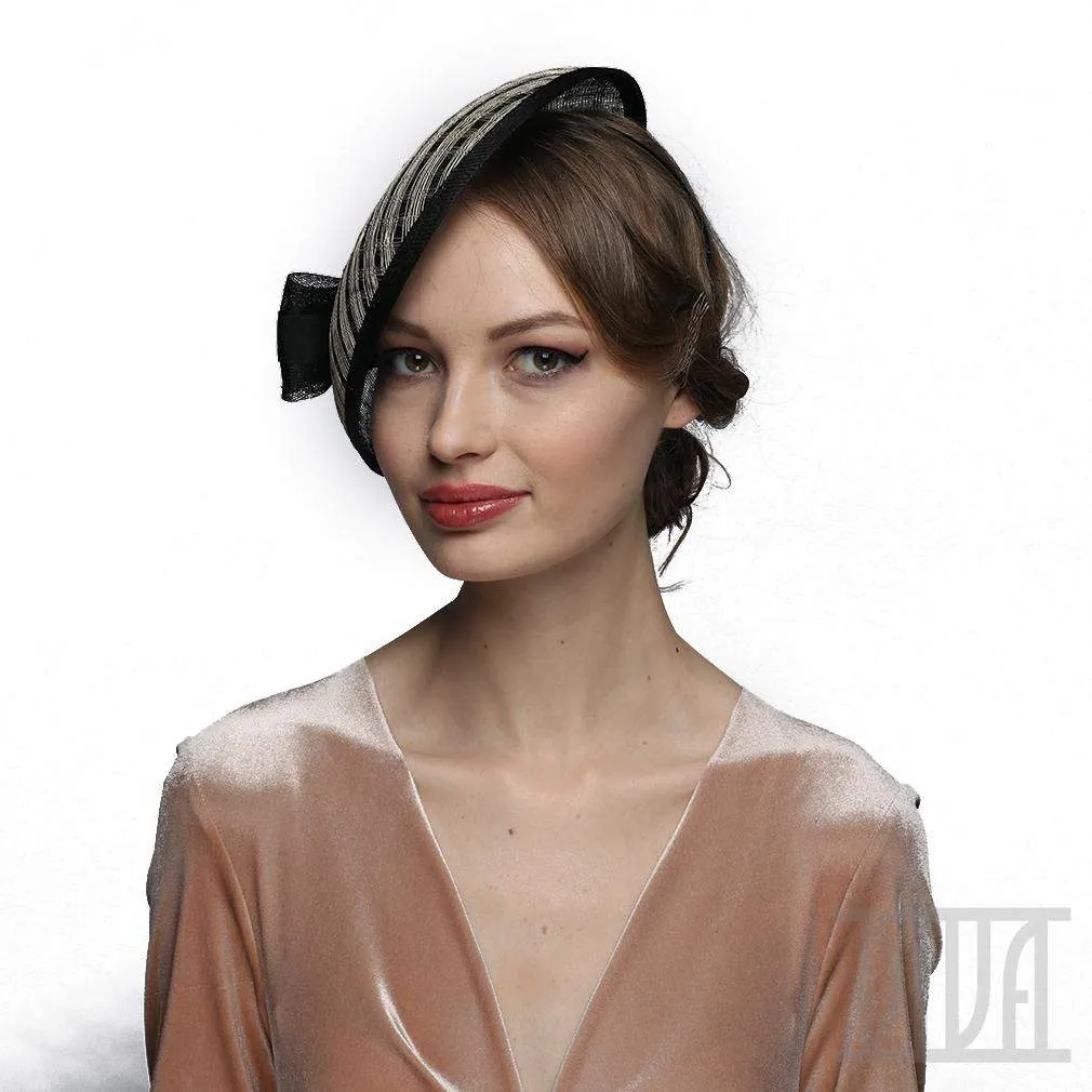 Fascinator Hat with Bow Elegant Derby Headwear