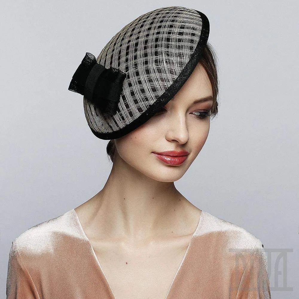 Fascinator Hat with Bow Elegant Derby Headwear