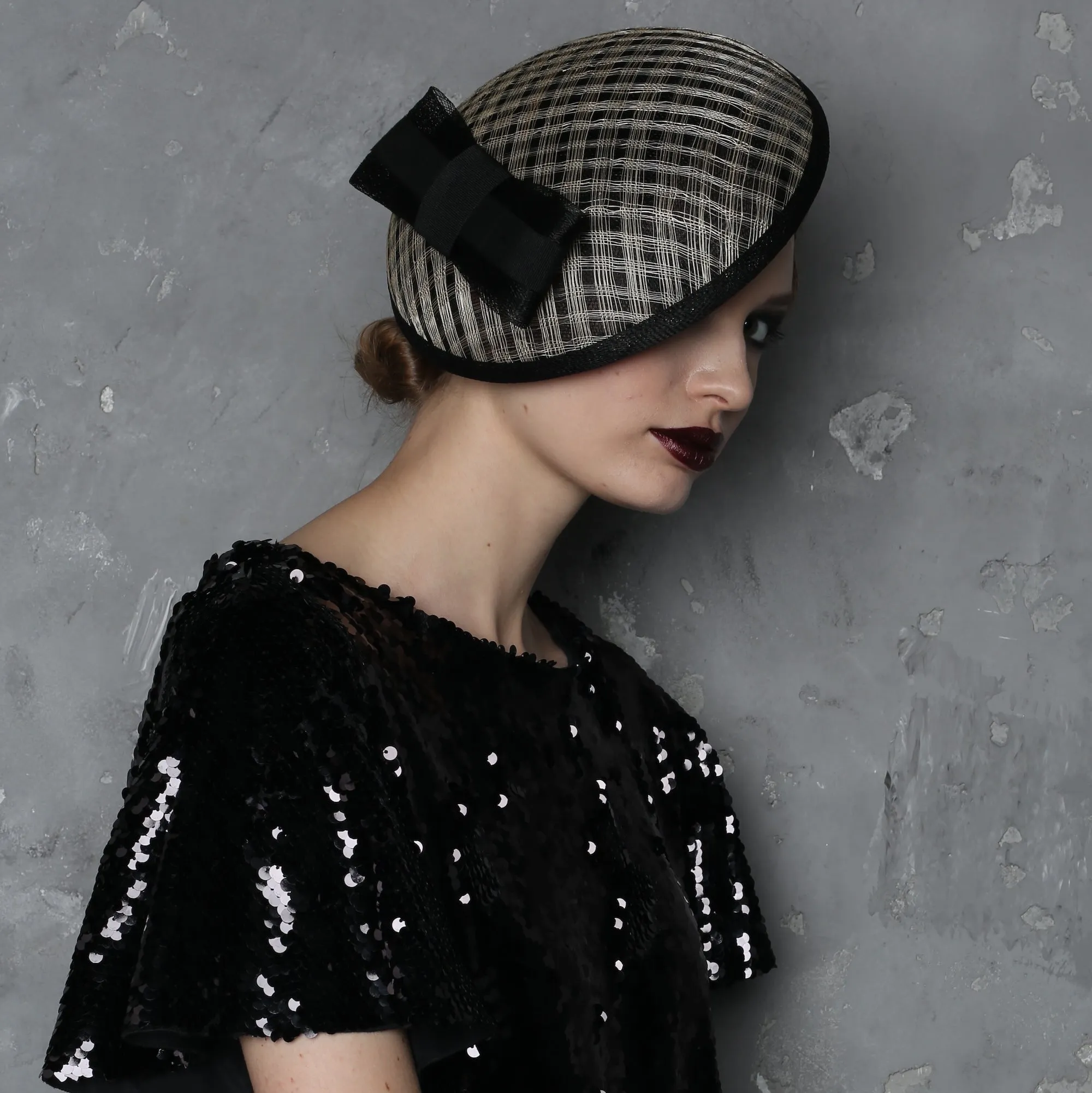 Fascinator Hat with Bow Elegant Derby Headwear