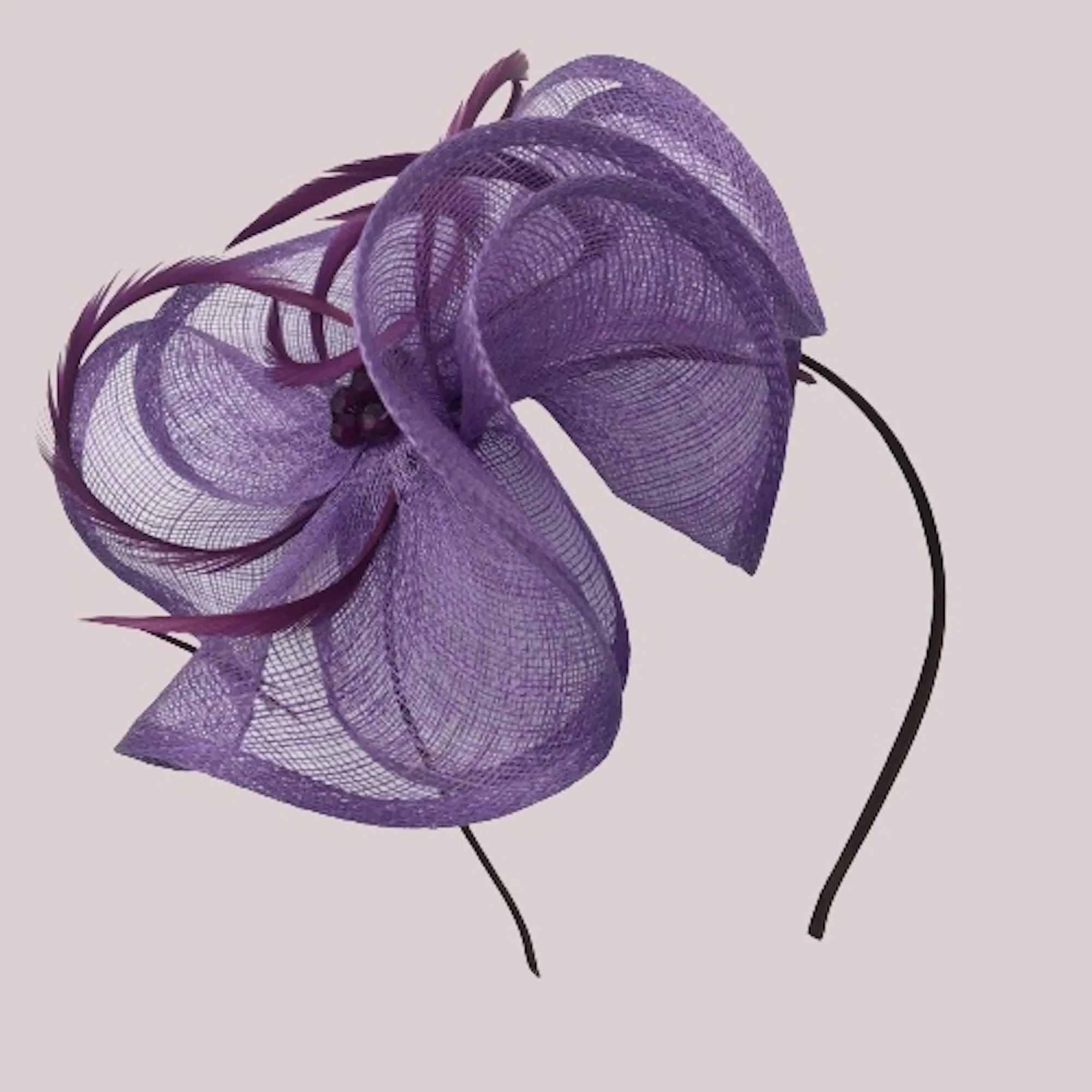 Flower Fascinator Hat Tea Party Wedding Headwear