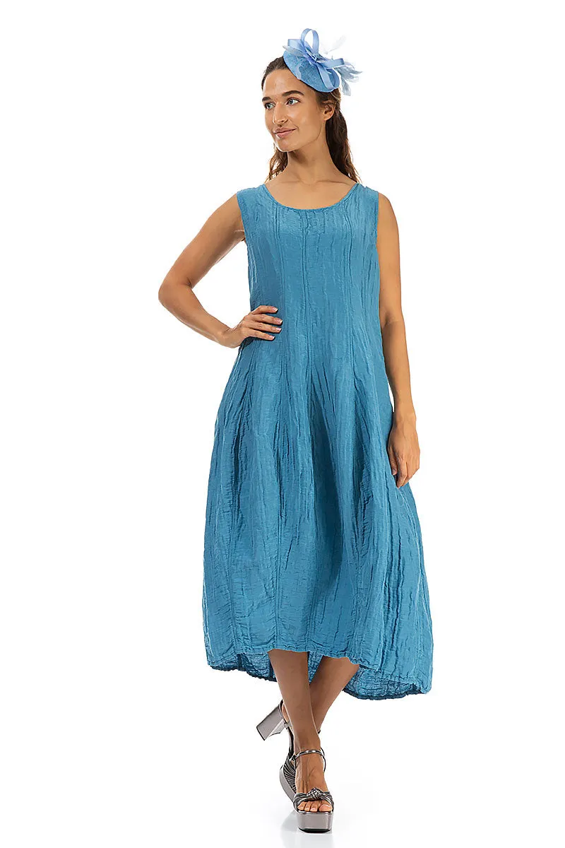 Light Blue Button Fascinator