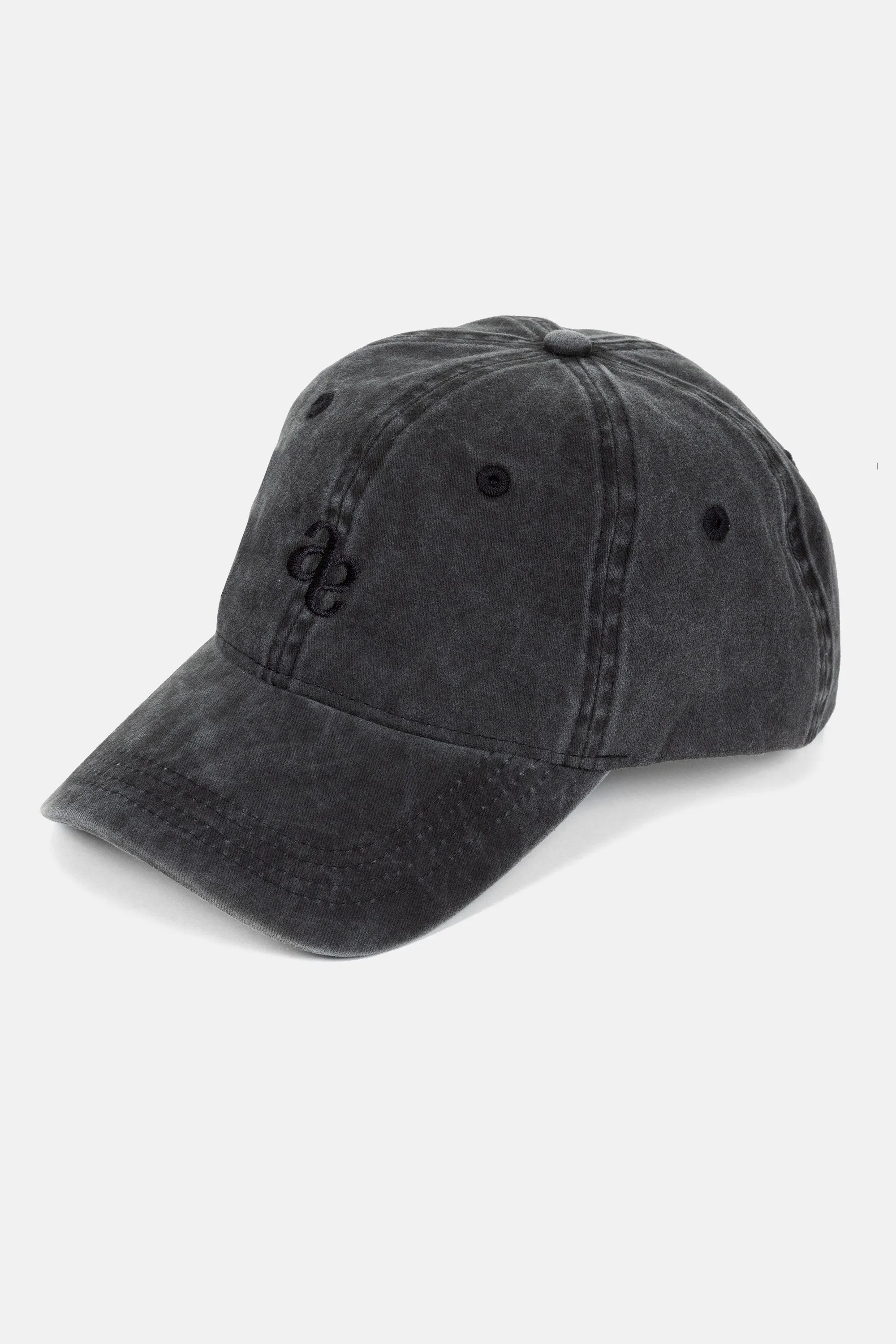 Maurice Baseball Cap | Vintage Black w/ black me logo
