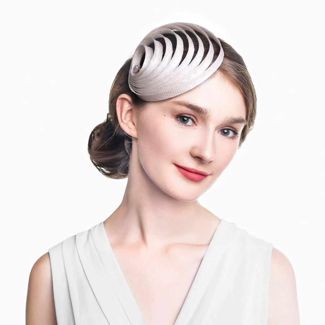 Minimalist Fascinators Hat Cocktail Wedding Tea Party Church Headwear