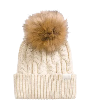 Oh Mega Fur Pom Beanie Women's
