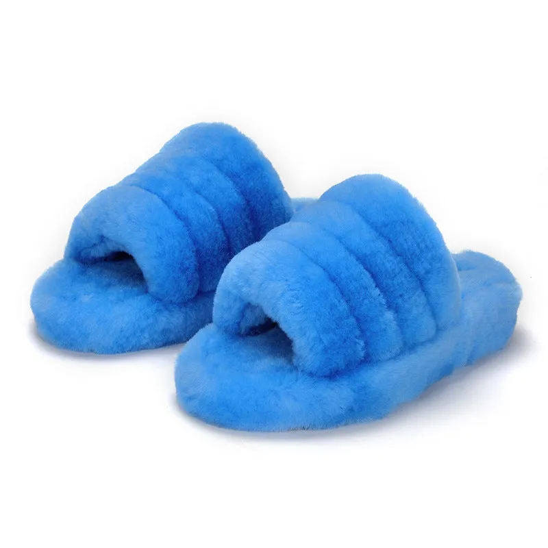 Sheepskin Wool Women's Slippers