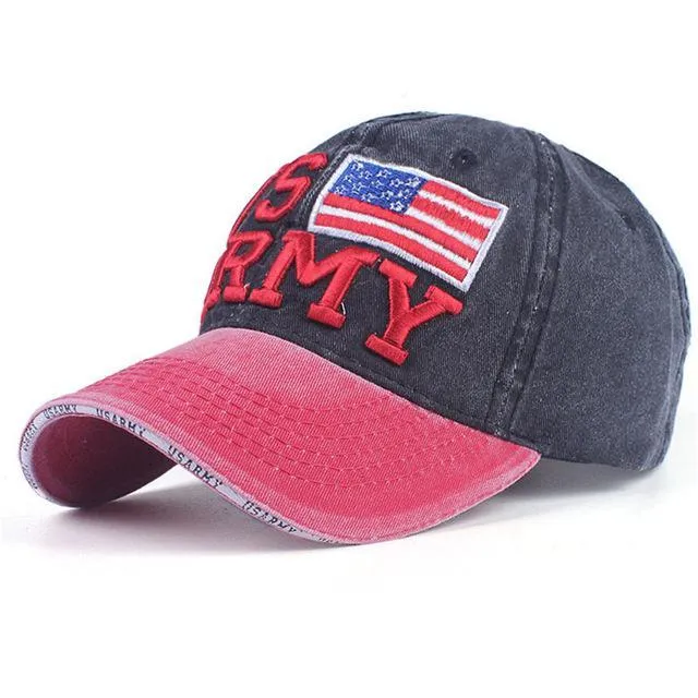 West Louis "US Army" Embroidery Baseball Cap