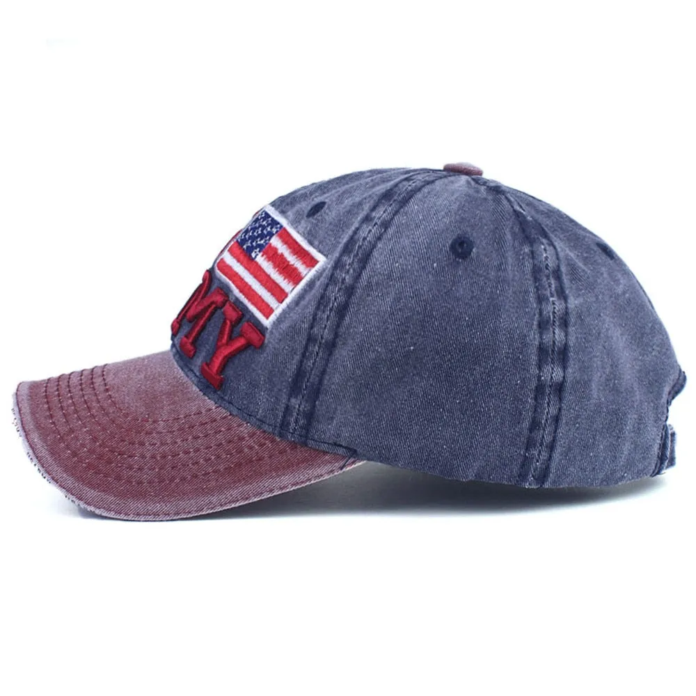West Louis "US Army" Embroidery Baseball Cap