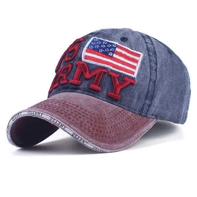 West Louis "US Army" Embroidery Baseball Cap