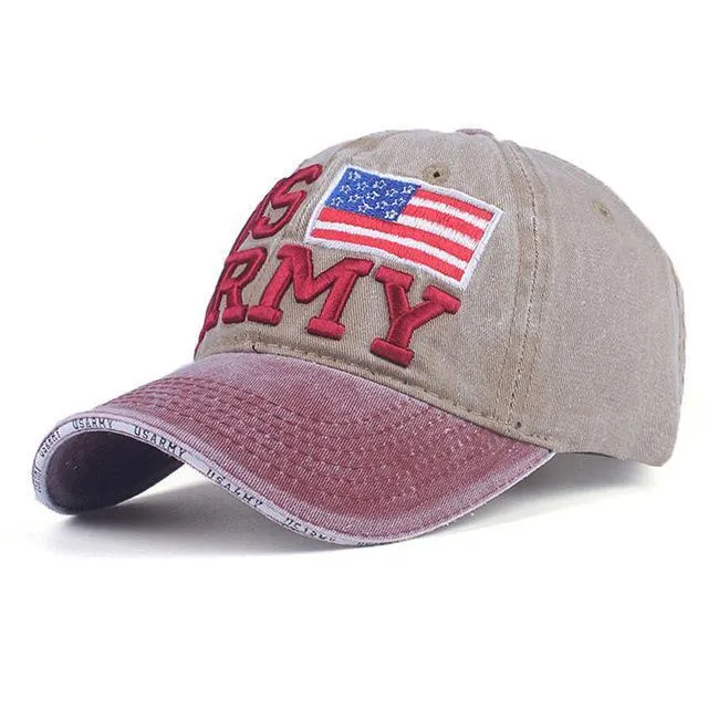 West Louis "US Army" Embroidery Baseball Cap