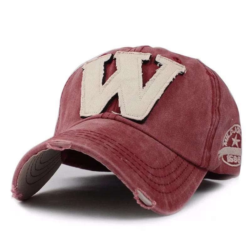 West Louis "W" Letter Baseball Cap