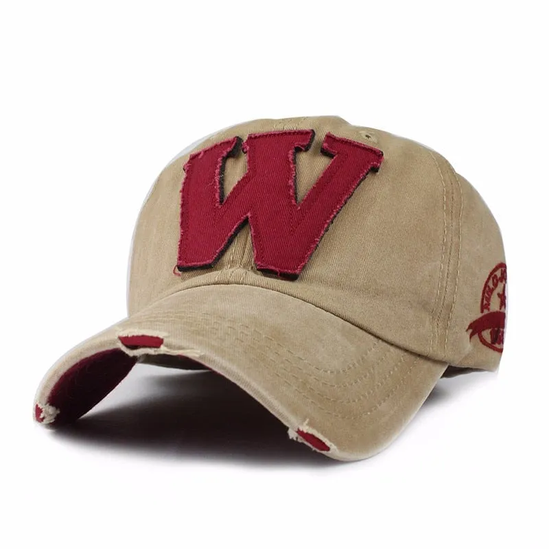 West Louis "W" Letter Baseball Cap