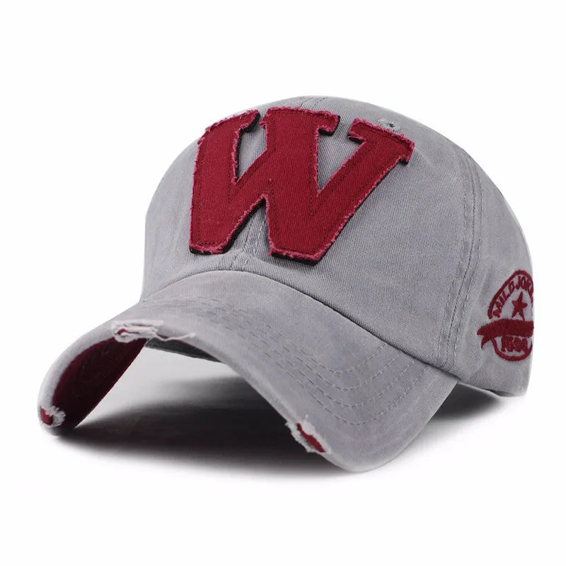 West Louis "W" Letter Baseball Cap