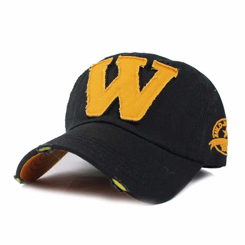 West Louis "W" Letter Baseball Cap