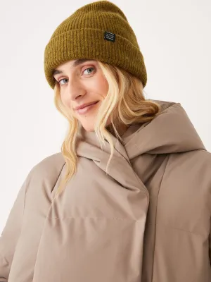Yak Wool Beanie in Olive